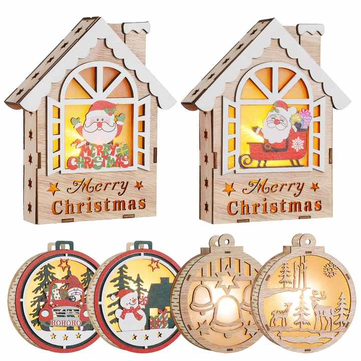 Puiset juhlakoristeet